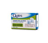 Quies Anti-noise Silicone Plugs 6 Units