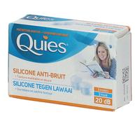 Quies Oordoppen Silicone Anti-Noise 1 pz Tappi per le orecchie