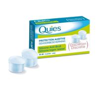 Quies Protection Auditive Silicone Anti-Bruit 3 paia - Protezione auditiva