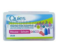 Quies Rubber Foam Ear Plugs 3 Pairs - Colour : Disco by Quies