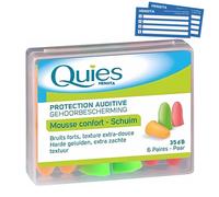 Quies Tappi auricolari in schiuma morbida 35 dB confezione da 6 paia