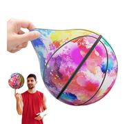 Quiet Basketball Dribbling Indoor - Wear Resistant Foam Training Ball, Soundless Bounce Practice Equipment, Safe Soft Sport Toy | Birthday Easter Children Day Home Playroom Fitness Skill Development