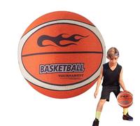 Quiet Basketball Indoor - Silent Bouncing Basketball, Silent Indoor Basketball, Low Noise Indoor Training Ball for Indoor Outdoor Basketball Games, Soft Quiet Ball