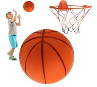 Quiet Basketball | Palla da allenamento silenziosa - palla da allenamento senza suono facile da impugnare per bambini, ragazze, ragazzi, familiari e amici