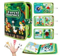 Quiet Book giocattolo a partire da 1 2 3 anni, giocattolo educativo precoce per bambini Busy Book per regalo ragazza ragazzo