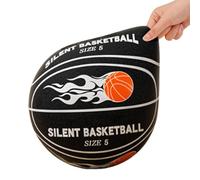 Quiet Dribbling Ball - Pallone da basket per interni, silenzioso, ad alta elasticità, attrezzatura professionale per allenamento con presa sicura, accessorio sportivo attutito, ideale per casa e