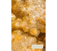 Quiet Field : Golden Crystals: A refined notebook inspired by light, minerals, and quiet clarity