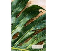 Quiet Field : Monstera Stillness: A calm notebook inspired by tropical leaves, balance, and quiet growth