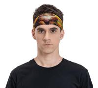 Quiet Little Cat, fascia per il sudore unisex, traspirante e traspirante, adatta per corsa, ciclismo, yoga, in attesa di sport