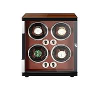 Quiet Motor Automatic Watch Winders For Automatic Watchs With Retractable Table Pillow And Premium Leather Exterior Open The Door To Stop The Rotation Fit Lady And Man Watches (Color : F, Size : 6+0