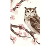 Quiet Pages: An Owl-Themed Vintage Journal for Calm and Creativity