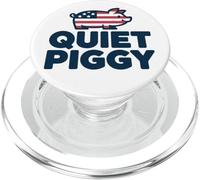 Quiet Piggy Funny Quote PopSockets PopGrip per MagSafe