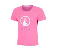 Quiet Please Baseline Logo Maglietta Ragazze - rosa, bianco, Taglia: 128