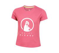 Quiet Please Baseline Logo Maglietta Ragazze - Rosa, Taglia: 140