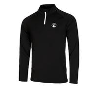Quiet Please Big Serve 1/4 Zip Manica Lunga Uomini - Nero, Bianco, Taglia: XXL