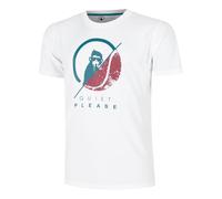 Quiet Please Create 40:40 Maglietta Uomini - Bianco, Multicolore