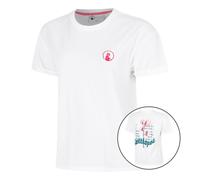 Quiet Please Create Flower Maglietta Donna-Bianco,Multicolore in bianco, Taglia: XS