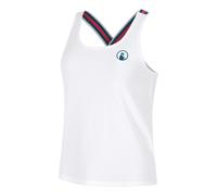 Quiet Please Create Serve & Volley 2.0 Canottiera Donna-Bianco,Multicolore in bianco