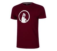 Quiet Please Create Trainings Maglietta Uomini-Vino Rosso,Bianco in vino rosso, Taglia: XS