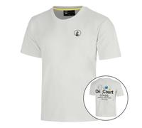 Quiet Please Crush On Court Essentials Maglietta Uomini - grigio chiaro, nero