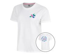 Quiet Please Crush TMTTC Maglietta Donna-bianco, blu in bianco, Taglia: XL