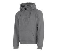 Quiet Please Crush Washed Out Loose Fit Felpa con cappuccio Uomini - grigio chiaro, Taglia: M