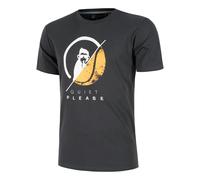 Quiet Please Endlessly 40:40 Maglietta Uomini-Antracite,Multicolore in antracite, Taglia: XS