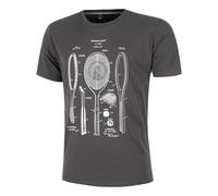 Quiet Please Endlessly Rackitecture Maglietta Uomini-Antracite,Bianco in antracite, Taglia: XXL