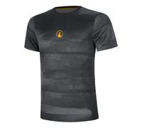 Quiet Please Endlessly Receiver Wipe Maglietta Uomini-Antracite,Arancione in antracite, Taglia: S