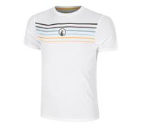 Quiet Please Endlessly Trainings Stripe Maglietta Uomini - Bianco, Multicolore, Taglia: XXL