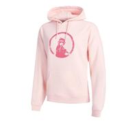 Quiet Please Endlessly Washed Out Oversize Felpa Con Cappuccio Donna in rosa, Taglia: L