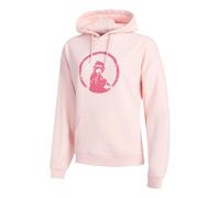 Quiet Please Endlessly Washed Out Oversize Felpa Con Cappuccio Donna in rosa, Taglia: XS