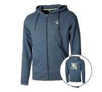 Quiet Please Linear Felpa Uomini in blu, Taglia: S