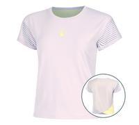 Quiet Please Mind Cross Maglietta Donna-Lilla,Giallo in lilla, Taglia: M