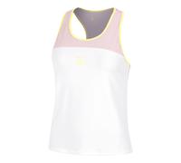Quiet Please Mind Racerback Canottiera Ragazze - Lilla, Bianco
