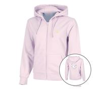 Quiet Please Mind Taped Zip Felpa Donna - Lilla, Verde Neon, Taglia: M
