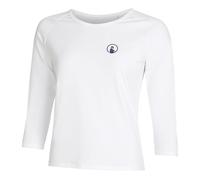 Quiet Please Mixed Manica Lunga Donna - Bianco, Taglia: L