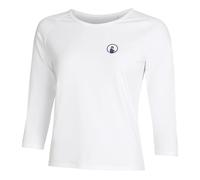 Quiet Please Mixed Manica Lunga Donna in bianco, Taglia: XXL