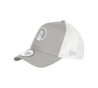 Quiet Please New Era Trucker Cappellino-Grigio,Bianco in grigio, Taglia: