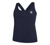 Quiet Please Serve & Volley 2.0 Canottiera Donna-Blu Scuro in blu scuro, Taglia: XL