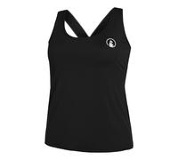 Quiet Please Serve & Volley 2.0 Canottiera Donna - Nero, Taglia: XL