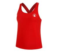 Quiet Please Serve & Volley 2.0 Canottiera Donna-Rosso in rosso