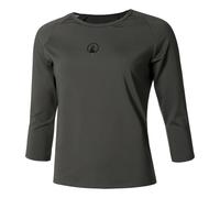 Quiet Please Sparkle Stripe Manica Lunga Donna in antracite, Taglia: S