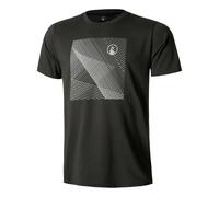 Quiet Please Square Lines Maglietta Uomini in antracite, Taglia: S