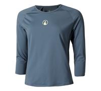 Quiet Please Perspectives Stripes Manica Lunga Donna in blu