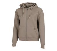 Quiet Please Tonal Core Zip Felpa Donna in grigio