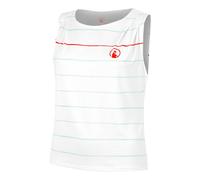 Quiet Please Wild Poach & Stripe Canottiera Donna in bianco, Taglia: XS