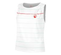 Quiet Please Wild Poach & Stripe Canottiera Donna in bianco, Taglia: XS