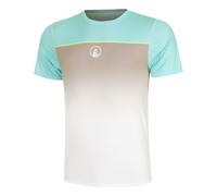 Quiet Please Wild Receiver Faded Maglietta Uomini - Turchese, Multicolore