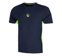 Quiet Please Wild Receiver Verti Maglietta Uomini - Blu Scuro, Multicolore